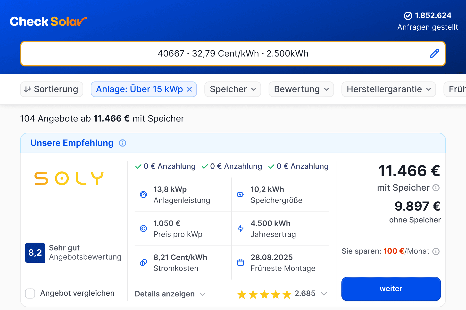 Tablet Mockup mit der Anwendungsoberfläche